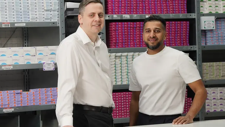 Michael Hope and Addy Mohammed photographed for FutureScot