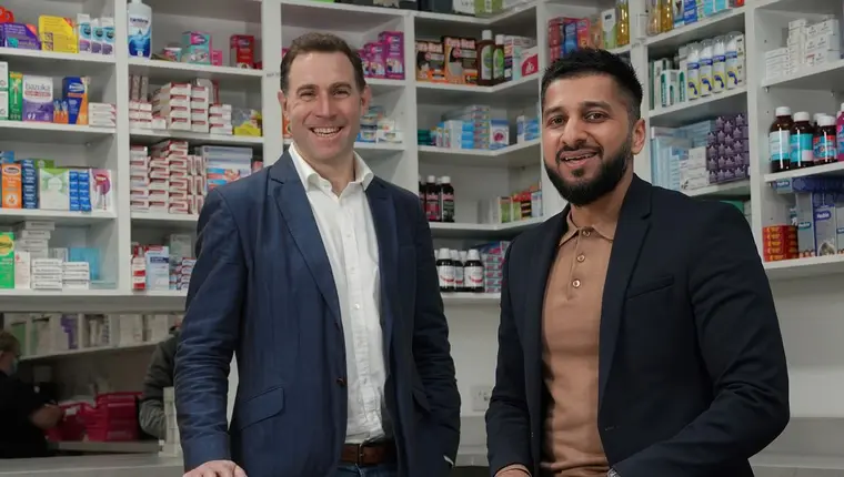 Shane Corstorphine and Addy Mohammed photographed for Insider